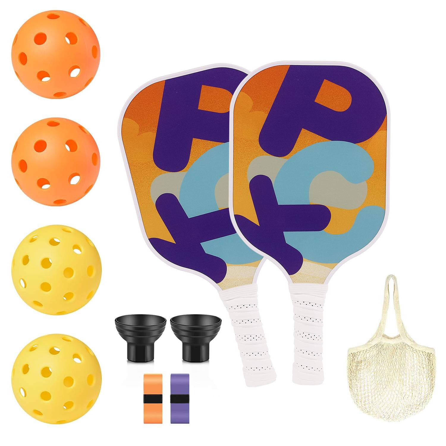 Glass Fiber Poor Size 2 shots +4 ball+2 ball suction vessel+2 hand glue +1 net pocket [Model 6606]